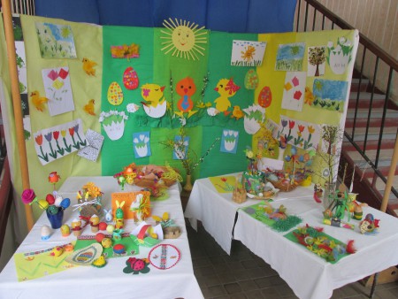 Jarné tvorivé dielne - spolupráca s rodičmi